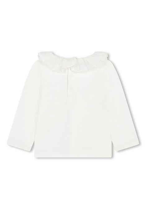 Set shirt e salopette in velluto a coste rosa Chloè Kids CHLOE' KIDS | ABITI | C20328S01
